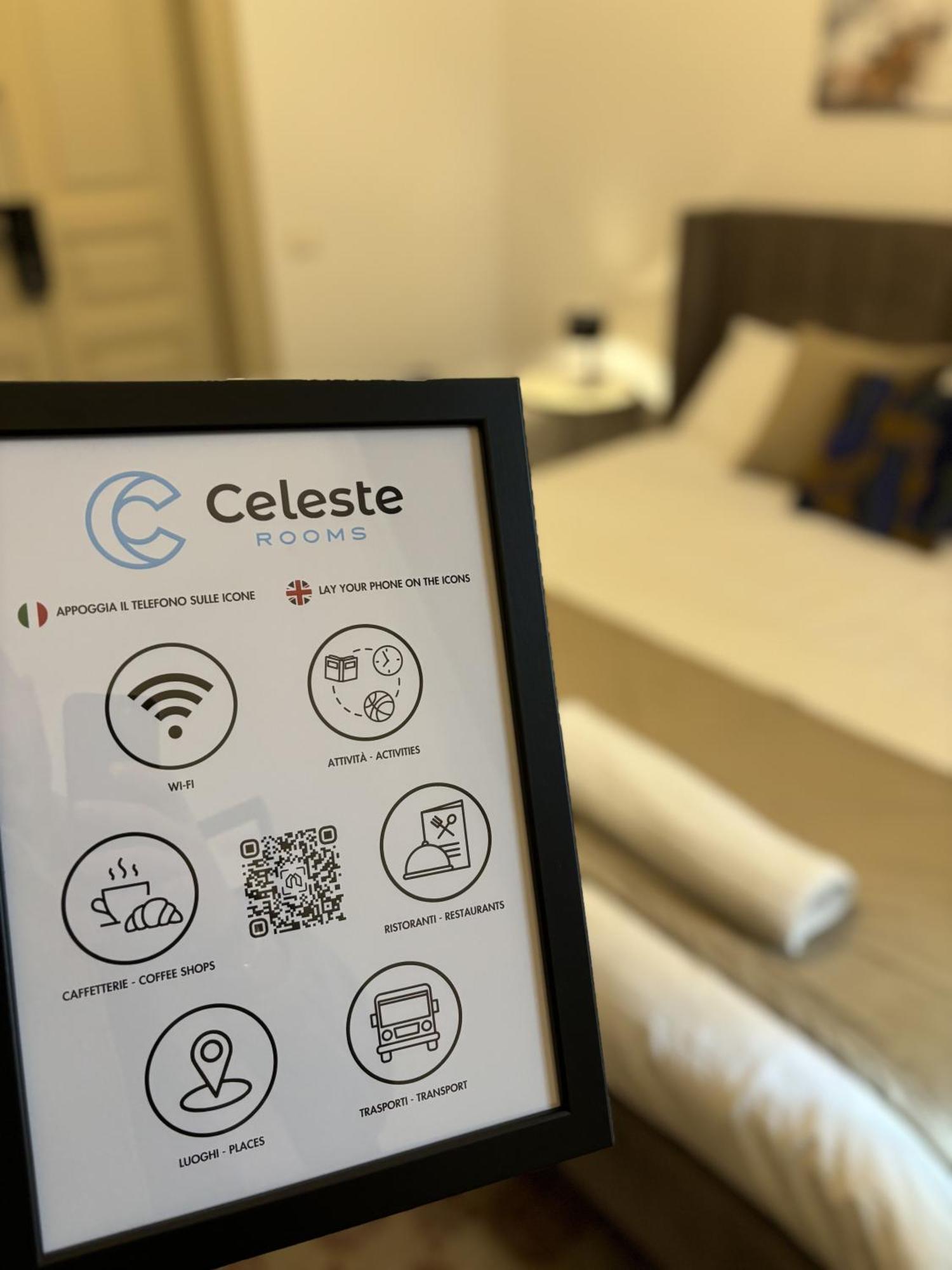 Celeste Rooms Bed And Breakfast Катания Экстерьер фото